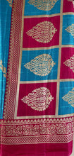 Load image into Gallery viewer, Cotton silk saree 1856