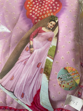 Load image into Gallery viewer, Georgette saree 1893 ( it is lilac not pink )