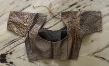 Load image into Gallery viewer, Brocade saree blouse 1926