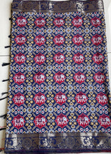 Load image into Gallery viewer, Patola print semi silk saree 1964