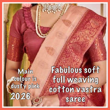 Load image into Gallery viewer, Cotton saree 2026