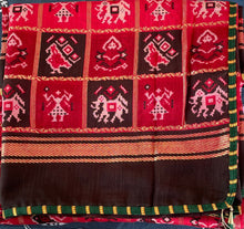 Load image into Gallery viewer, Patola print cotton saree 1962