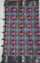 Load image into Gallery viewer, Patola semi silk saree 1965