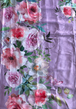 Load image into Gallery viewer, Satin crepe saree 1991