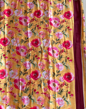 Load image into Gallery viewer, Satin crepe saree 1992