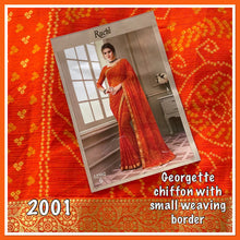 Load image into Gallery viewer, Bandhani print saree 2001