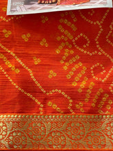 Load image into Gallery viewer, Bandhani print saree 2001