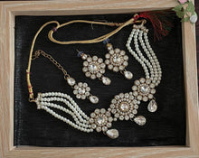 Load image into Gallery viewer, Fabulous white Indian set 2002