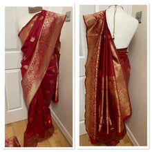 Load image into Gallery viewer, Semi Silk saree 1117