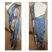 Load image into Gallery viewer, Printed georgette saree 2149