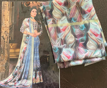 Load image into Gallery viewer, Printed georgette saree 2149