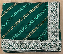 Load image into Gallery viewer, Bandhani print saree 2101