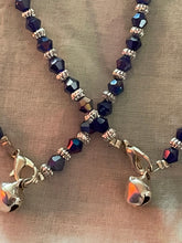 Load image into Gallery viewer, Anklets the colour is a lighter blue 2169