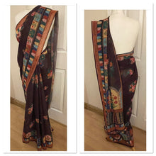 Load image into Gallery viewer, Sabyasachi inspired print saree 1743