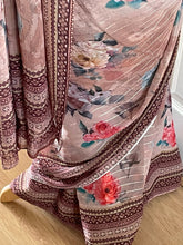 Load image into Gallery viewer, Georgette saree 2154