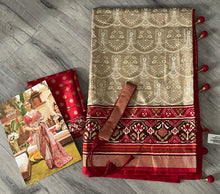 Load image into Gallery viewer, Semi Silk saree 3011