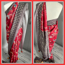 Load image into Gallery viewer, Semi Silk saree 3017