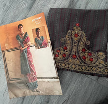 Load image into Gallery viewer, Semi Silk saree 3017