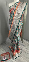 Load image into Gallery viewer, Silk ( semi )saree 1823