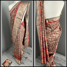 Load image into Gallery viewer, Silk  saree with mixed fibres  1826