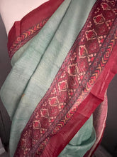 Load image into Gallery viewer, Soft mixed cotton saree 1836