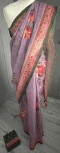 Load image into Gallery viewer, Soft  mixed cotton saree 1834