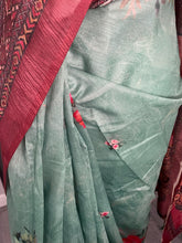 Load image into Gallery viewer, Soft mixed cotton saree 1836
