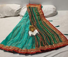 Load image into Gallery viewer, Bandhani print saree 3067
