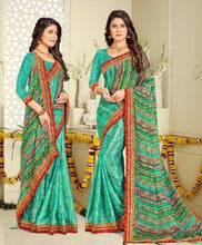 Load image into Gallery viewer, Bandhani print saree 3067