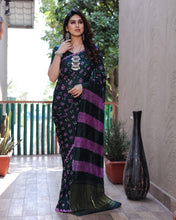 Load image into Gallery viewer, Bandhani silk saree 3057