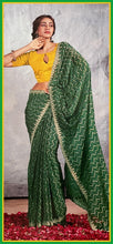 Load image into Gallery viewer, Bandhani print saree 4038