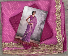 Load image into Gallery viewer, Bandhani print saree 3074