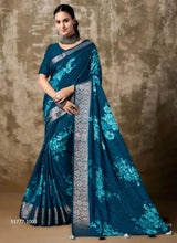 Load image into Gallery viewer, Muslin silk saree 3087