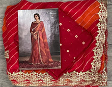 Load image into Gallery viewer, Bandhani print saree 3073