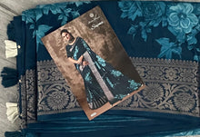 Load image into Gallery viewer, Muslin silk saree 3087