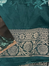 Load image into Gallery viewer, Muslin silk saree 3088