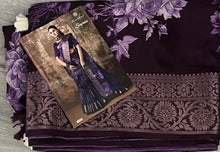 Load image into Gallery viewer, Muslin silk saree 3090