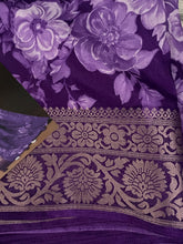 Load image into Gallery viewer, Muslin silk saree 3092