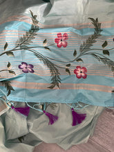 Load image into Gallery viewer, Tissue silk saree 3097
