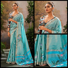 Load image into Gallery viewer, Tissue silk saree 3097