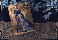 Load image into Gallery viewer, Muslin silk saree 3086