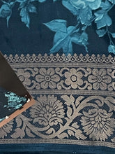 Load image into Gallery viewer, Muslin silk saree 3087