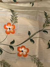 Load image into Gallery viewer, Tissue silk saree 3097 please note the blouse piece is a different print to the one on original pictures
