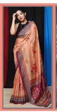 Load image into Gallery viewer, Soft mixed cotton saree 1833