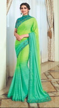 Load image into Gallery viewer, Party wear Crape silk saree ( ready to dispatch in Uk)/113