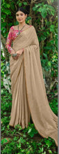 Load image into Gallery viewer, Plain saree 1067