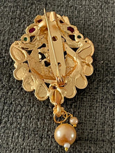 Load image into Gallery viewer, Saree pin 4008 (broach) 4.5 cm