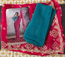 Load image into Gallery viewer, Bandhani print saree 4040