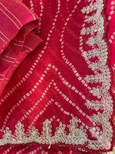 Load image into Gallery viewer, Bandhani print saree 4037