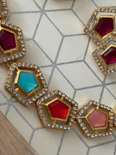 Load image into Gallery viewer, Indian  multi colour set 4047